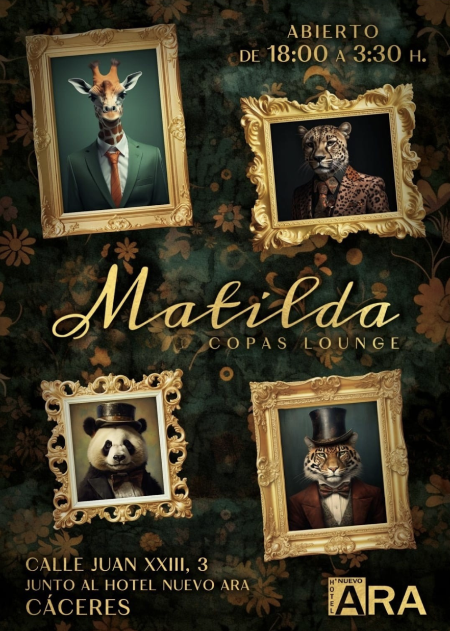 Interior de Matilda Copas Lounge